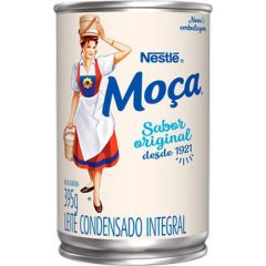 LEITE CONDENSADO INTEGRAL NESTLÉ MOÇA LATA 395G