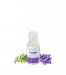  Álcool gel 70º lavanda e melaleuca 60ml