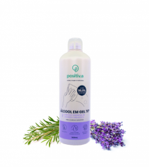  Álcool gel 70º lavanda e melaleuca 500ml