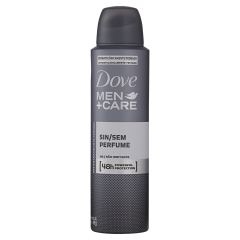 Antitranspirante aerosol sem perfume dove men care 150ml
