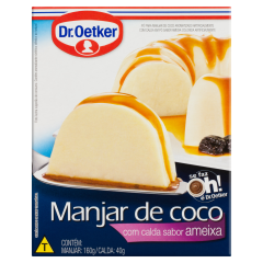 MANJAR DE COCO CALDA DE AMEIXA