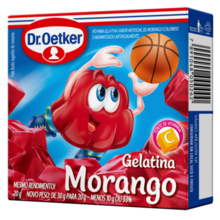 GELATINA DR.OETKER MORANGO