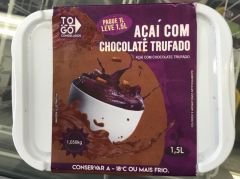 Açai trufado de chocolate 1,5L