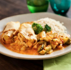 Panqueca de palmito