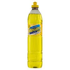 DETERGENTE LÍQUIDO NEUTRO MINUANO 1300 FRASCO 500ML