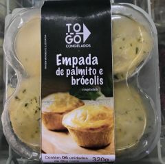 Empada palmito e brocolis 320g
