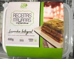 Lasanha integral c molho espinafre 600g