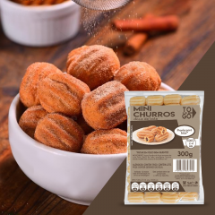 Mini Churros doce de leite 300g 