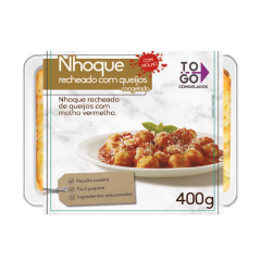 Nhoque recheado c molho 400g