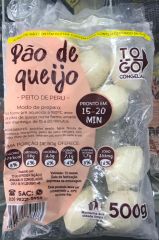 Pão Queijo Peito d Peru e Catup 500g