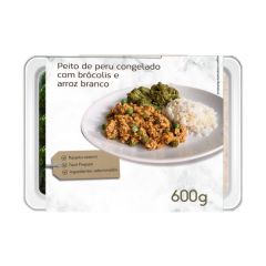 Peito de Peru c brócolis 600g
