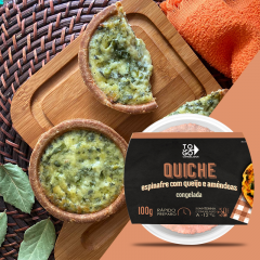 Quiche espinafre 100g