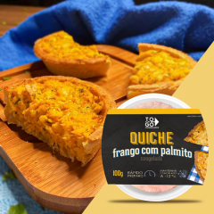 Quiche frango c palmito 100g