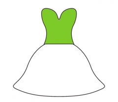 Vestido de festa curto