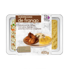 Sobrecoxa Arroz a Grega Polenta Cremosa 600g