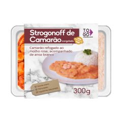 Strogonoff de camarão 300g