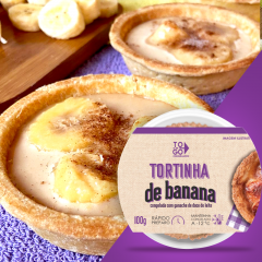 Tortinha Banana 100g	