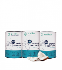 Trio sabāo de coco 450g